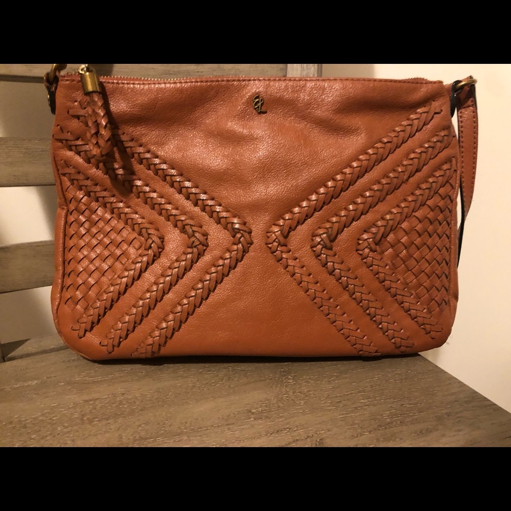 Elliot Luca Brown Crossbody Bag